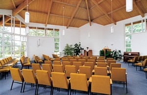 Der Gemeindesaal bzw. Mehrzweckraum
